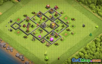 Top Town Hall 7 Base Layouts with Copy Links #36289