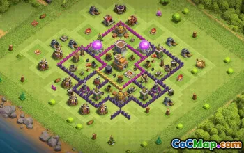 Best TH7 Clash of Clans Base Layouts & Links #36327