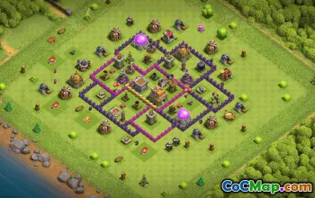 Best TH7 Clash of Clans Base Layouts with Link #36329