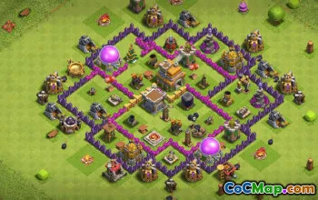 Top Town Hall 7 Base Layouts for Clash of Clans #36332