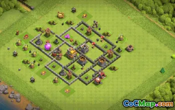 Best Town Hall 7 Base Layouts & Maps #36336