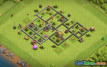 Top Town Hall 7 Base Layouts with Link #36337