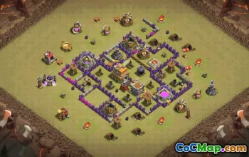 Best TH7 Clash of Clans Base Layouts #36339