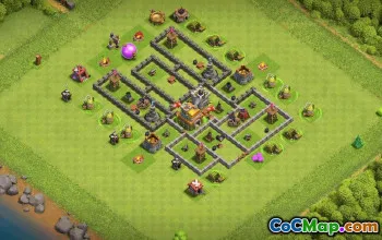 Top Town Hall 7 Base Layouts with Copy Links #36341