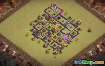 Top Clash of Clans TH7 Base Layouts with Link #36343