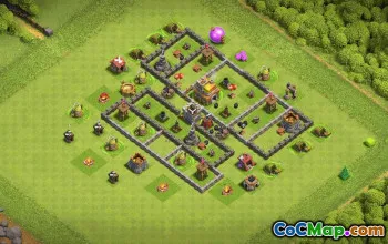 Best Town Hall 7 Base Layouts & Map Links #36344