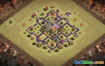 Best Town Hall 7 Clash of Clans Base Layouts #36346