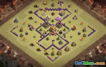 Top Town Hall 7 Base Layouts for Clash of Clans #36347