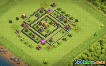 Top TH7 Clash of Clans Base Layouts with Links #36352