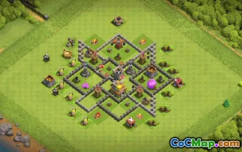 Best TH7 Clash of Clans Base Layouts with Links #36353