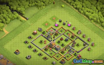 Top Town Hall 7 Base Layouts for Clash of Clans #36365