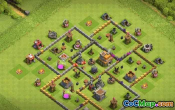 Top CoC Town Hall 7 Base Layouts to Copy #36366