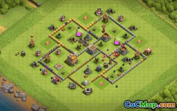 Top Town Hall 7 Base Layouts & Maps #36374