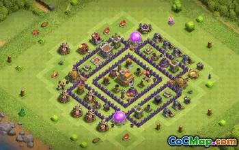 Best Town Hall 7 Base Layouts with Copy Link #36400