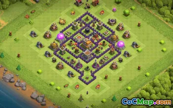 Top Clash of Clans TH7 Base Layouts with Link #36401