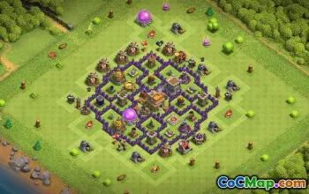 Copy Town Hall 7 Base Layouts for Clash of Clans #36403