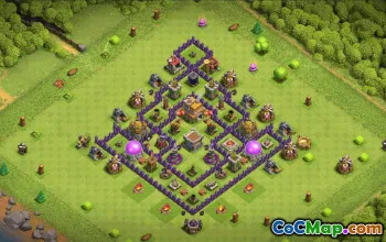 Best Town Hall 7 Base Layouts with Copy Link #36406