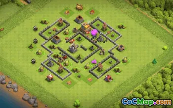 Best Town Hall 7 Base Layouts & Maps #36425