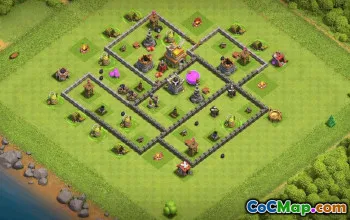 Best Town Hall 7 Clash of Clans Base Layouts #36426