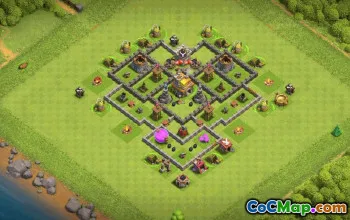 Copy Town Hall 7 Base Layouts for Clash of Clans #36429