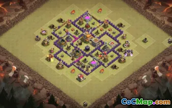Best TH7 Clash of Clans Base Layouts & Maps #36432