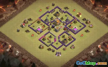 Top TH7 Clash of Clans Base Layouts & Links #36433