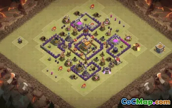 Best Town Hall 7 Base Layouts with Copy Links #36436