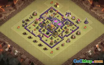 Top Town Hall 7 Base Layouts for Clash of Clans #36438
