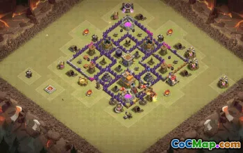 Top Town Hall 7 Base Layouts for Clash of Clans #36443