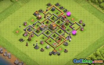 Top Town Hall 7 Base Layouts for Clash of Clans #36463