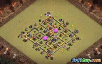 Best Town Hall 7 Base Layouts with Copy Link #36466