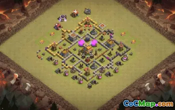 Top Town Hall 7 Base Layouts for Clash of Clans #36468