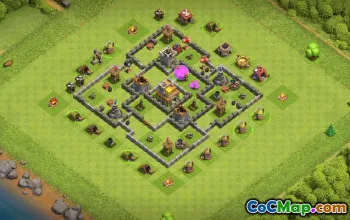 Best TH7 Clash of Clans Base Layouts #36516
