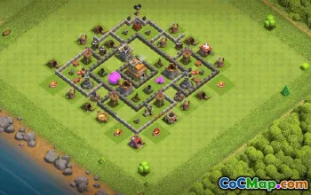 Top Town Hall 7 Base Layouts with Copy Link #36561