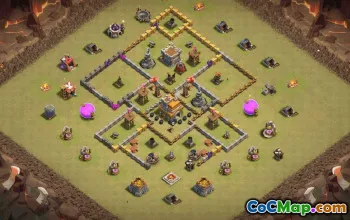 Best TH7 Clash of Clans Base Layouts #36581