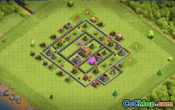 Top CoC Town Hall 7 Base Layouts and Links #36615