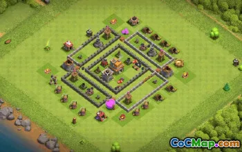 Best Town Hall 7 Base Layouts with Copy Links #36618