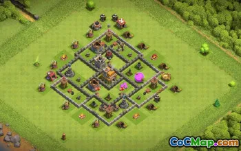 Best Town Hall 7 Base Layouts for Clash of Clans #36619