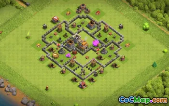 Top Town Hall 7 Base Layouts for Clash of Clans #36620