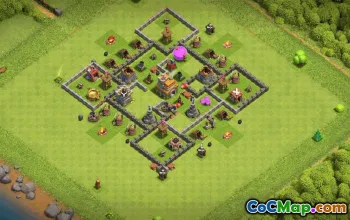Copy Town Hall 7 Base Layout for CoC #36621