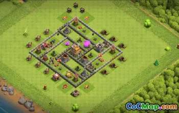 Top Town Hall 7 Base Layouts with Copy Links #36622