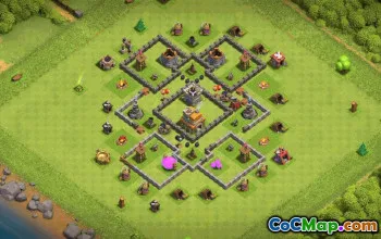 Top Clash of Clans TH7 Base Layouts with Links #36678