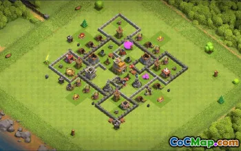 Copy TH7 Clash of Clans Base Layouts #36685