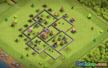 Best TH7 Base Layout for Clash of Clans #36724