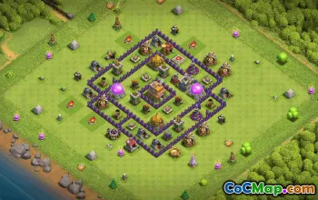 Top CoC Town Hall 7 Base Layouts with Link #36757