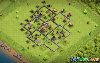 Top Town Hall 7 Base Layouts for Clash of Clans #36767