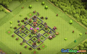Copy TH7 Base Layouts for Clash of Clans #36771