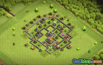 Top TH7 Base Layouts for Clash of Clans #36786