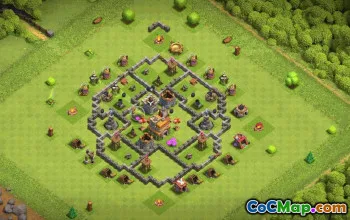 Best Town Hall 7 Base Layouts with Copy Links #36787
