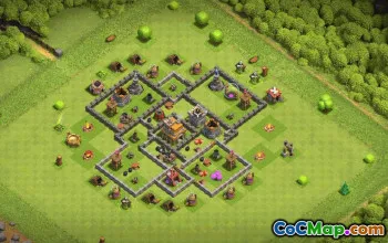 Top Town Hall 7 Base Layouts for Clash of Clans #36792